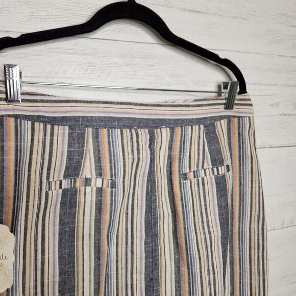 Altar'd State NWT Size Large Striped Multi-Colored Mini Skirt - Picture 8 of 11